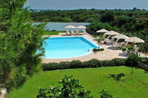 Hotel Masseria L'Ovile オストゥーニ エクステリア 写真